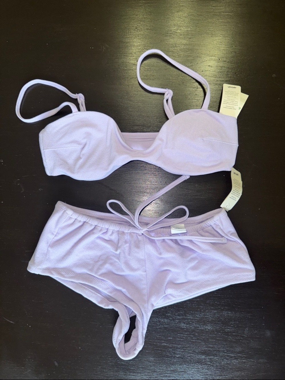 aerie Pastel Lilac Two-Piece Bikini Set